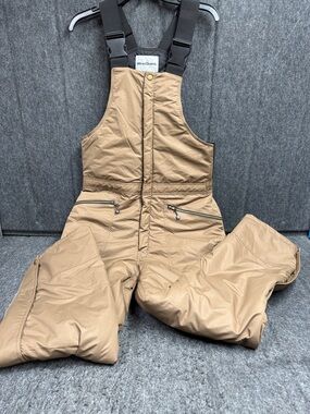 WearGuard Men's Tan Insulated Snow Bib Overalls